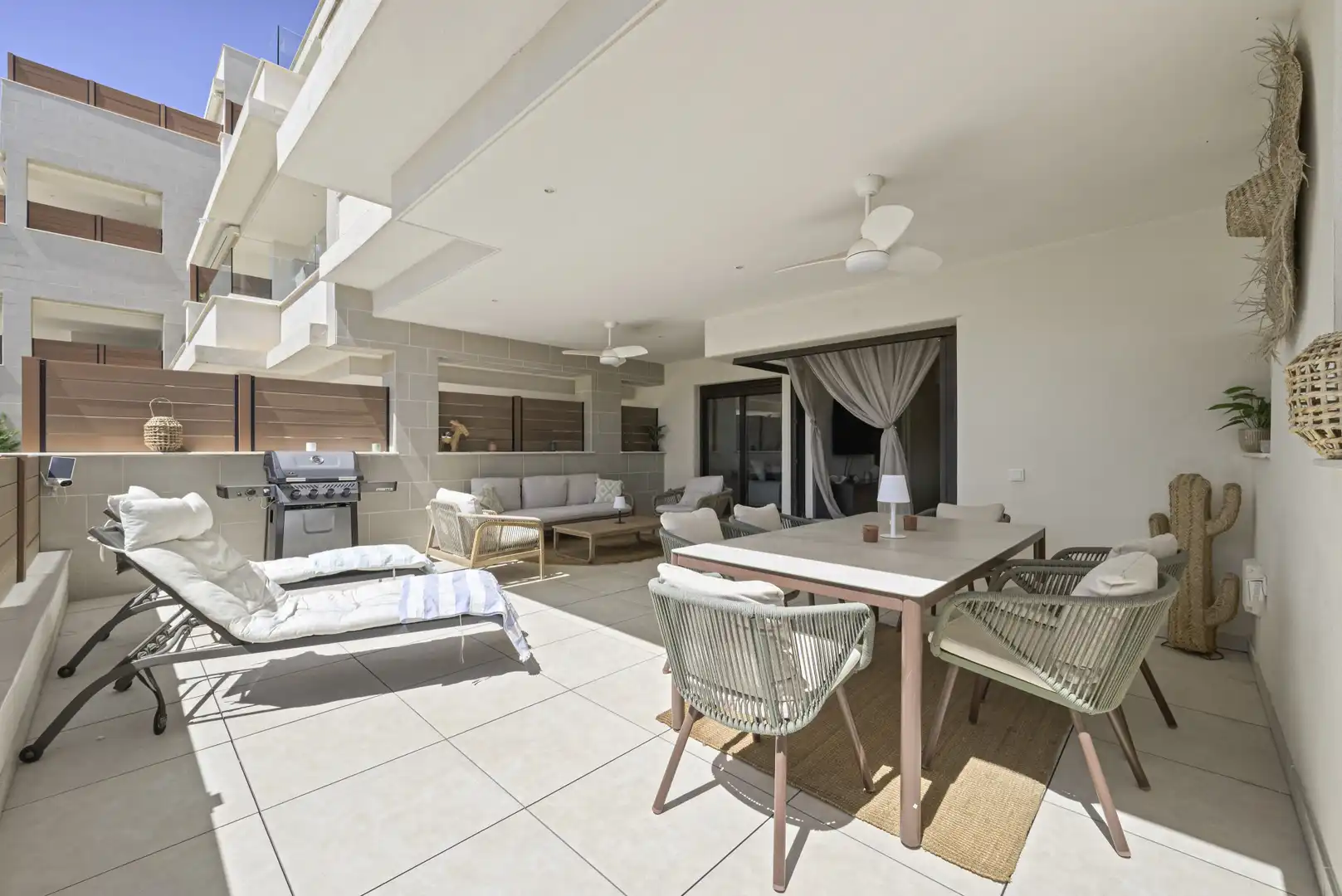 Terrassa de Planta baixa en venda en Mijas amb Aire condicionat, Terrassa i Piscina