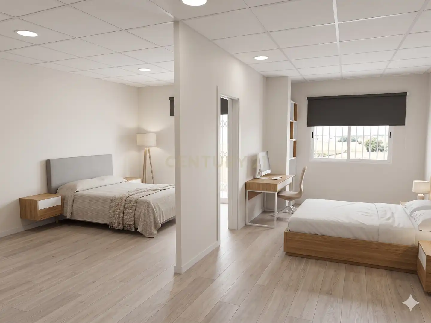 Schlafzimmer von Wohnung zum Verkauf in Estivella mit Klimaanlage