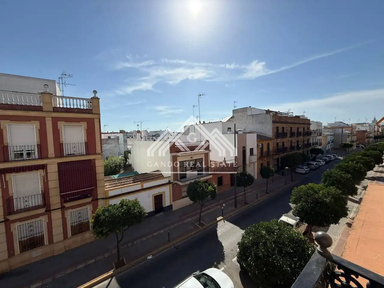 Vista exterior de Pis en venda en Dos Hermanas amb Aire condicionat i Balcó