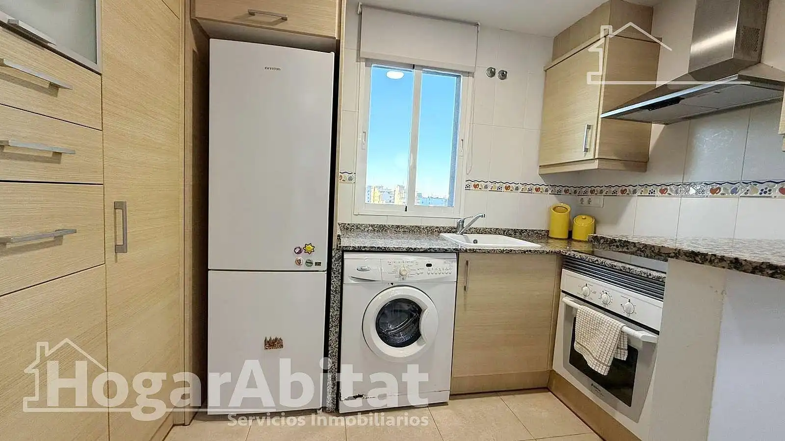Kitchen of Flat for sale in Piles  with Private garden, Terrace and Furnished