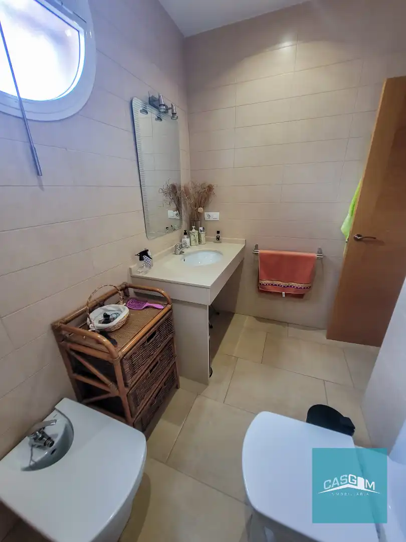 Bathroom of Houses for sale in Aljaraque  with Air Conditioner, Heating and Private garden