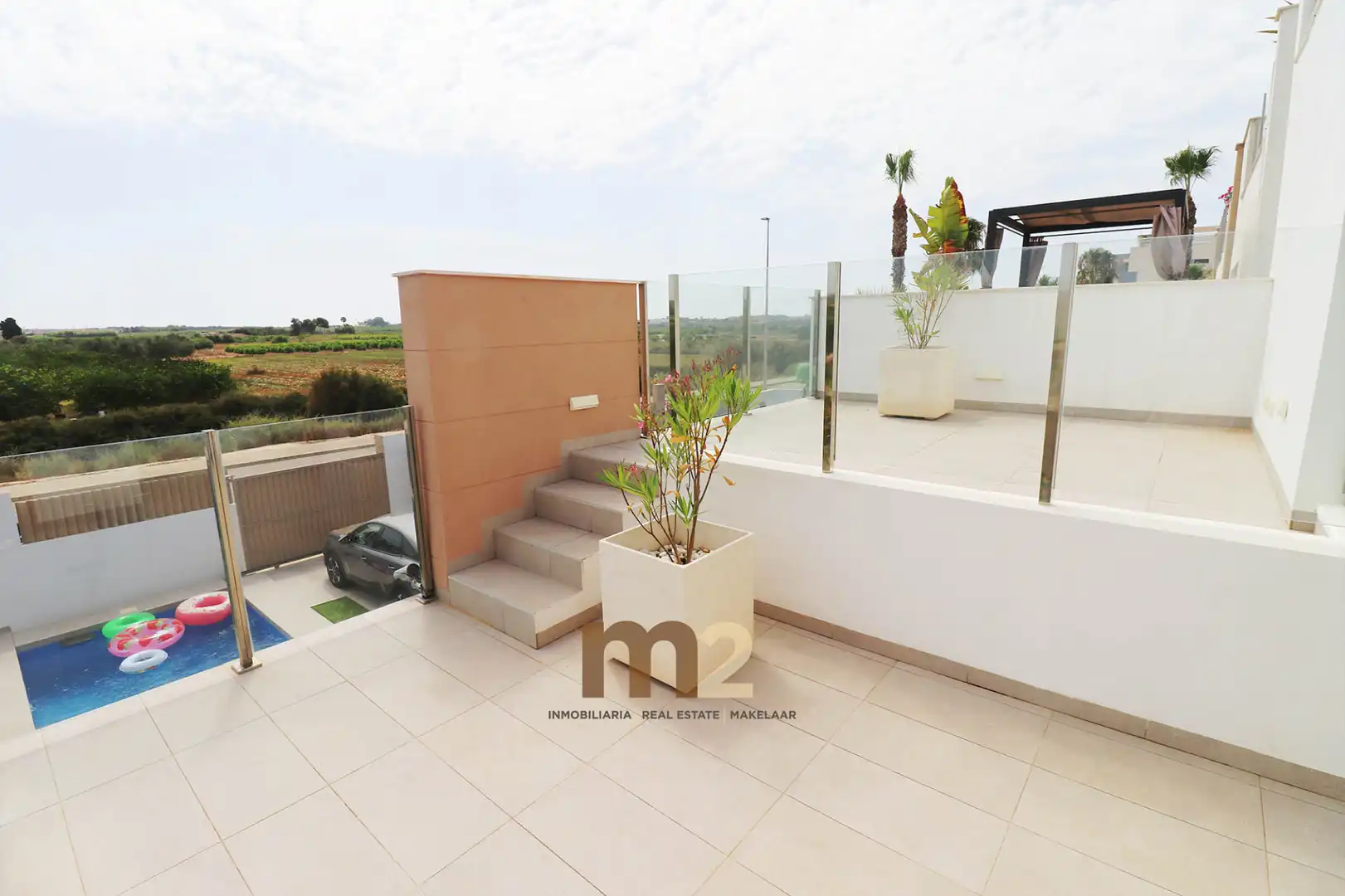 Terraza de Casa o chalet en venta en Guardamar del Segura con Aire acondicionado, Calefacción y Jardín privado