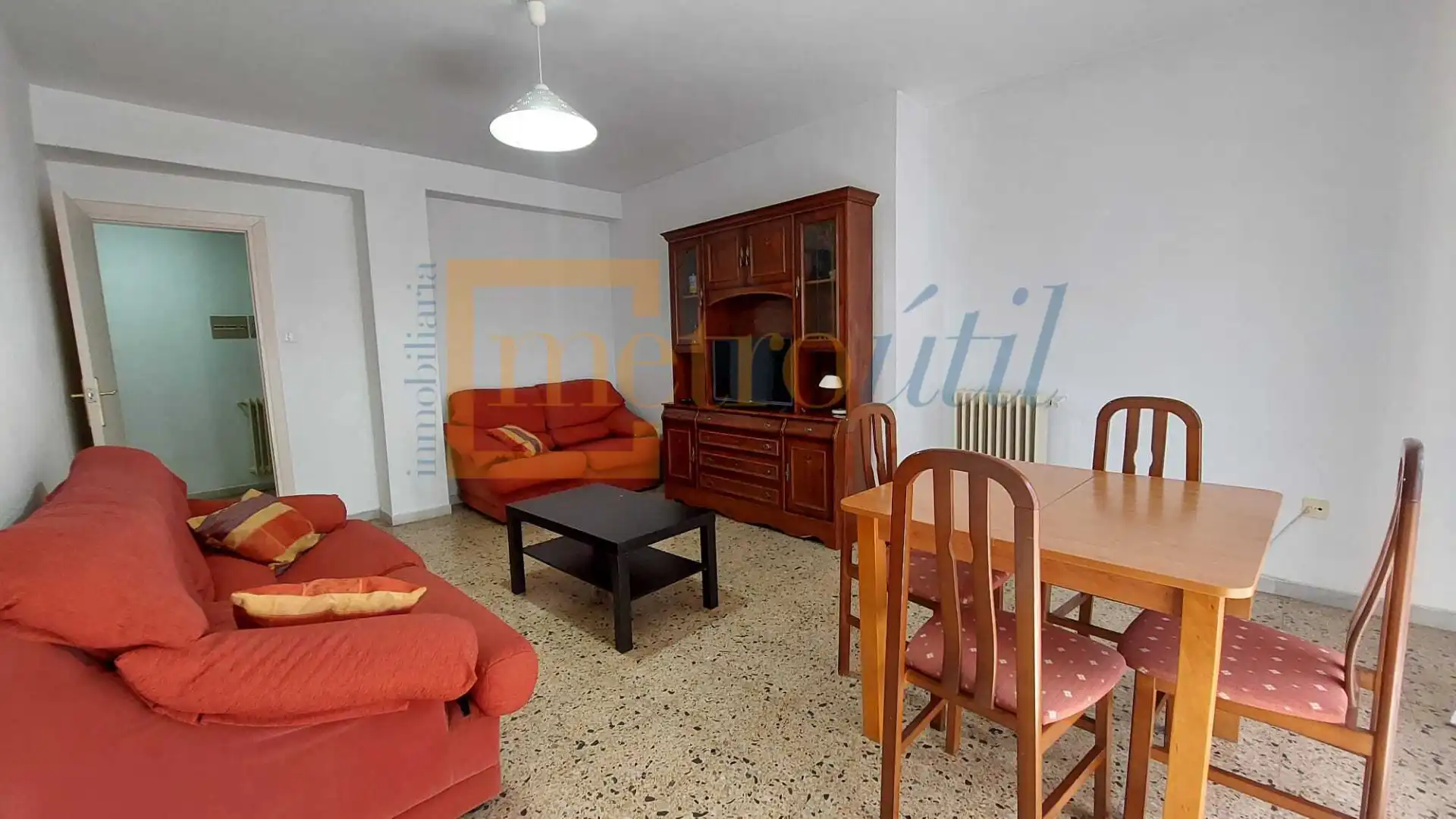 Sala de estar de Piso de alquiler en Salamanca con Calefacción, Amueblado y Balcón