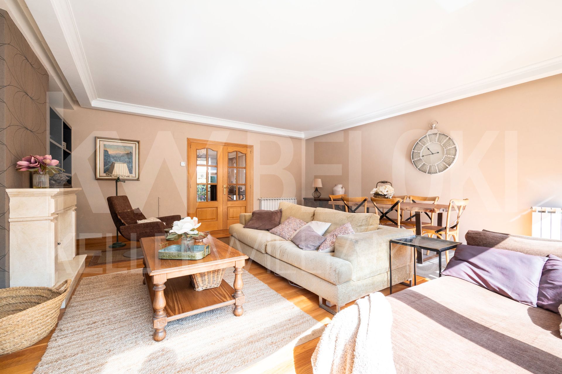 Living room of Single-family semi-detached for sale in Zarautz  with Heating, Private garden and Terrace