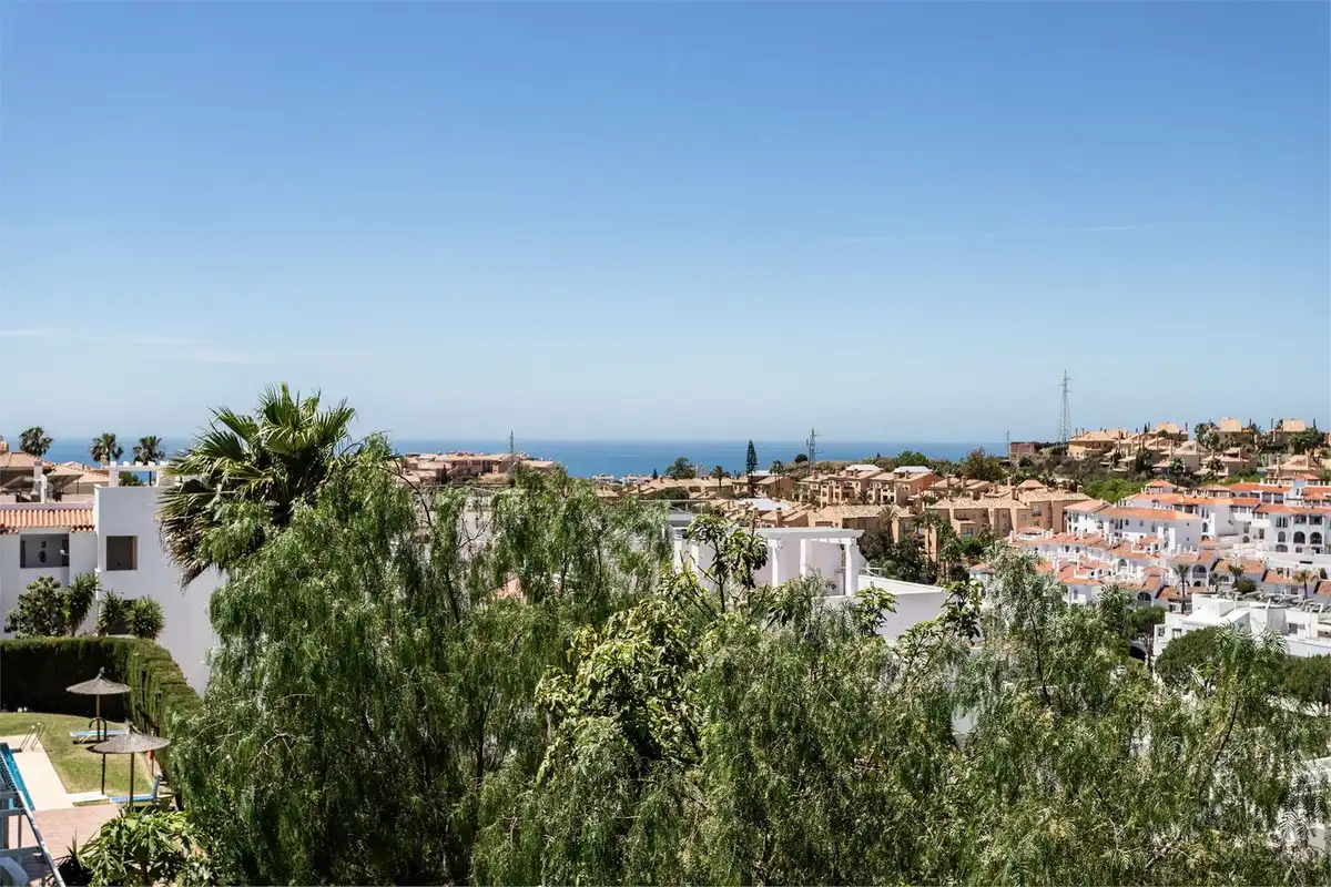 Vista exterior de Apartamento en venta en Mijas con Aire acondicionado, Calefacción y Terraza