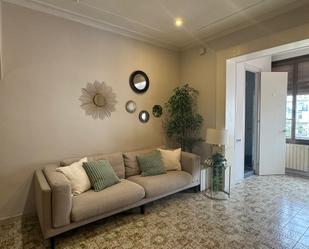 Living room of Apartment to rent in  Barcelona Capital  with Air Conditioner, Heating and Furnished