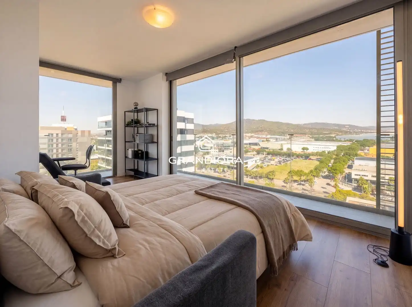 Bedroom of Attic for sale in Mataró  with Air Conditioner, Terrace and Swimming Pool
