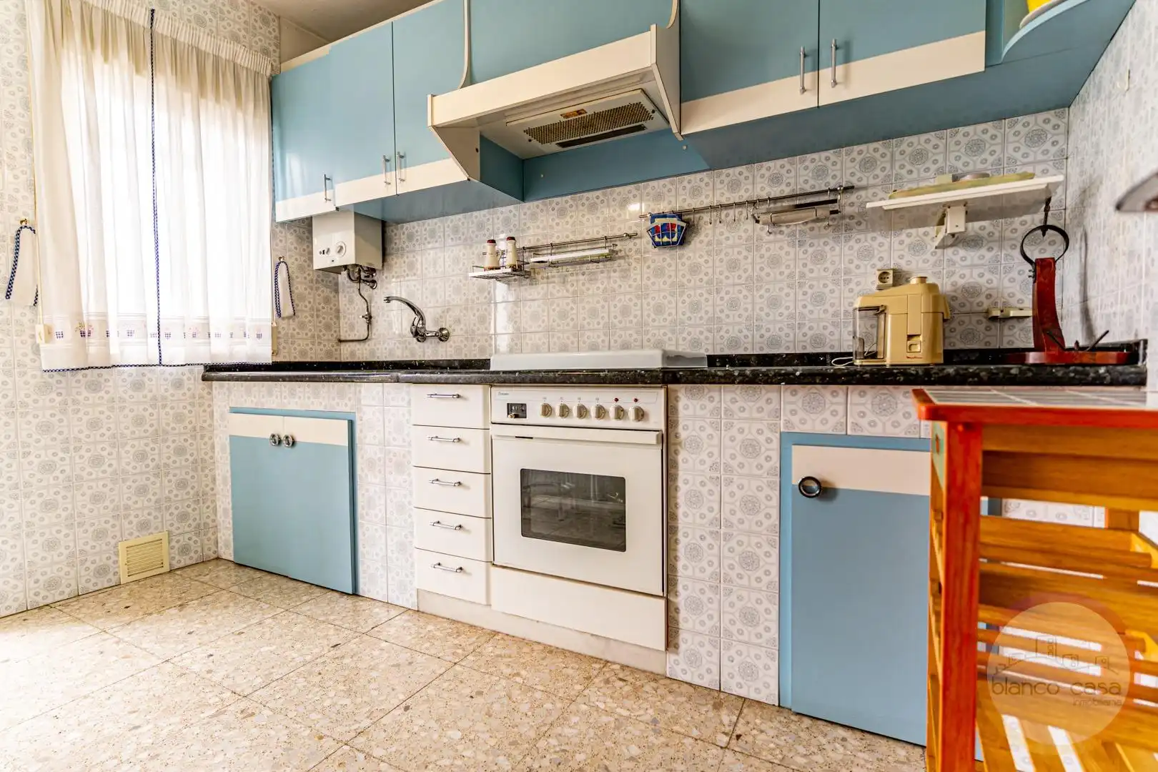 Kitchen of Flat for sale in Carballo  with Heating, Terrace and Storage room