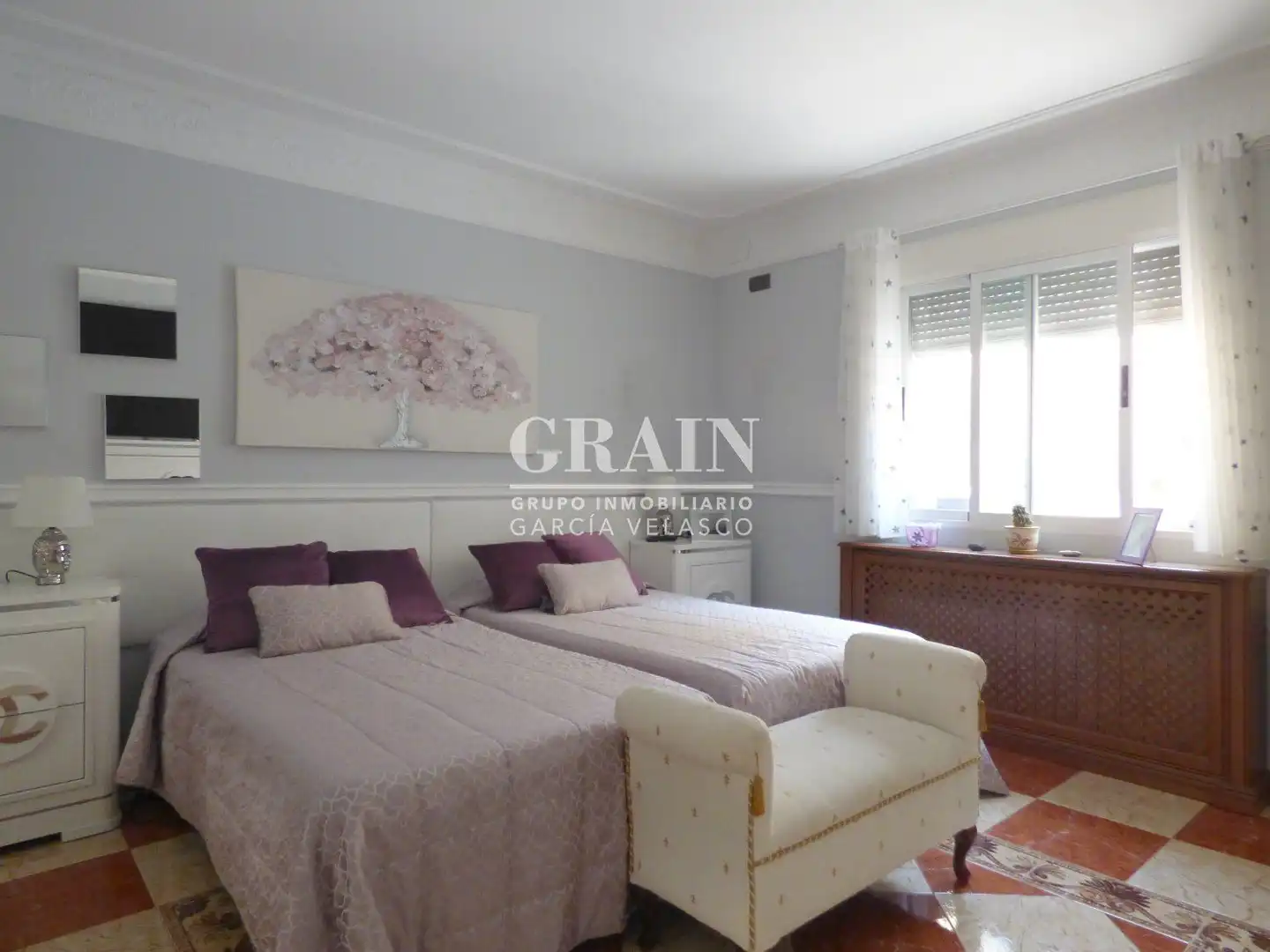 Bedroom of Houses for sale in Albacete  with Air Conditioner, Heating and Private garden