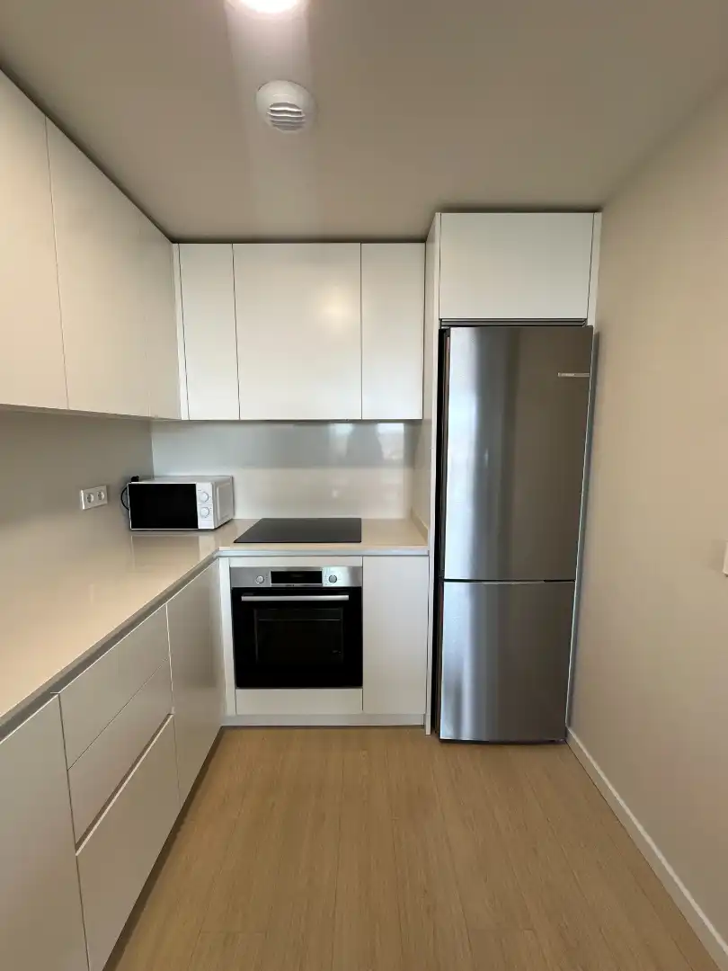 Cocina de Piso de alquiler en Valencia con Aire acondicionado, Calefacción y Jardín privado