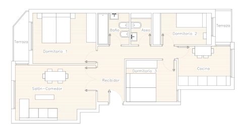 Foto 2 de Piso en venta en Salvador Garcia del Diestro Kalea, Ensanche, Vitoria - Gasteiz