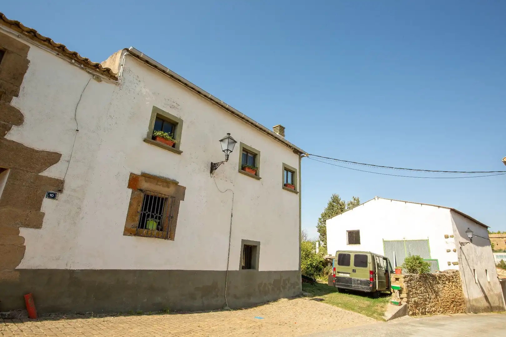 Vista exterior de Casa adosada en venta en Tiebas-Muruarte de Reta con Calefacción y Trastero
