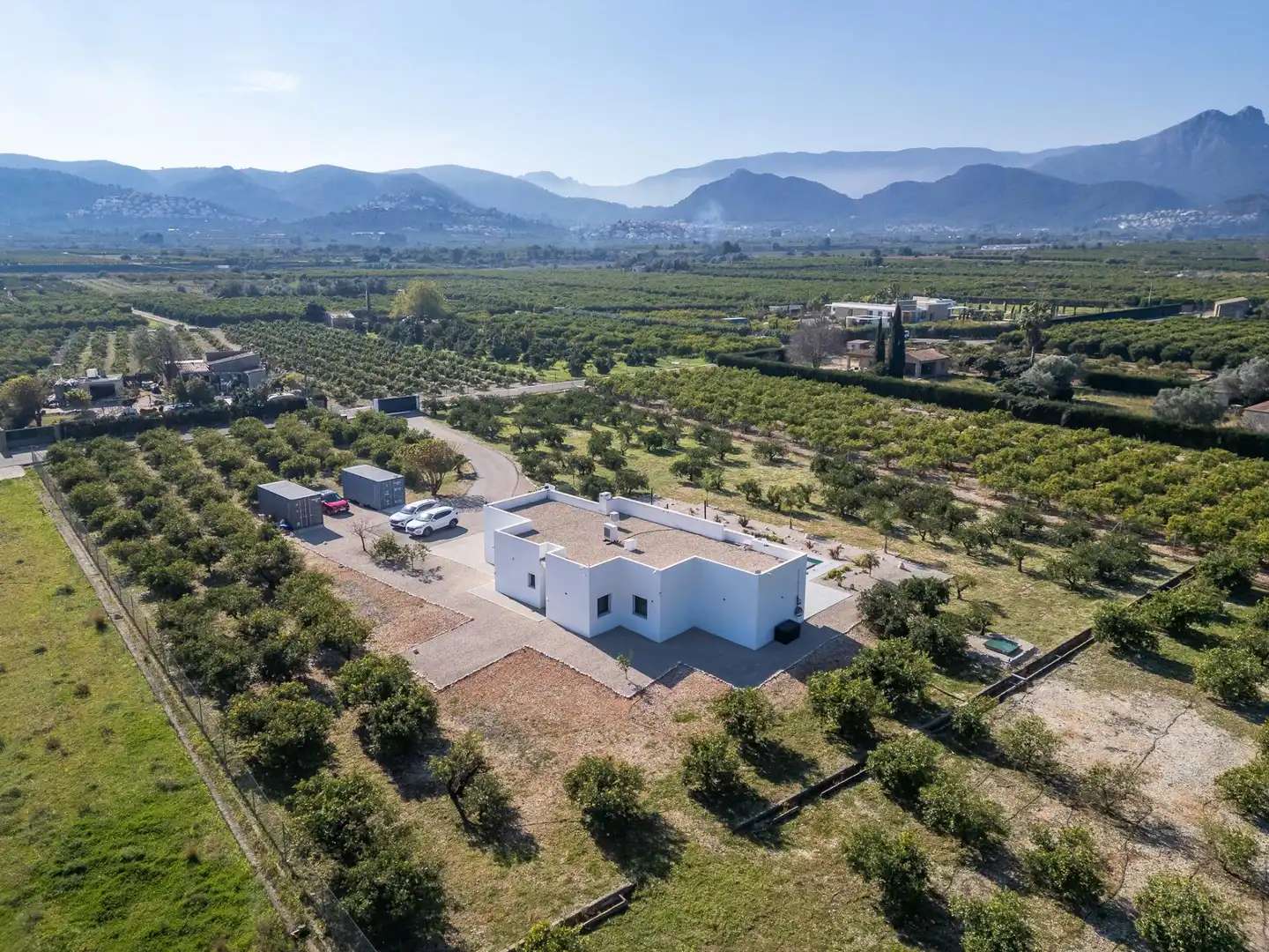 Vista exterior de Casa o chalet en venta en Tormos con Aire acondicionado, Calefacción y Piscina
