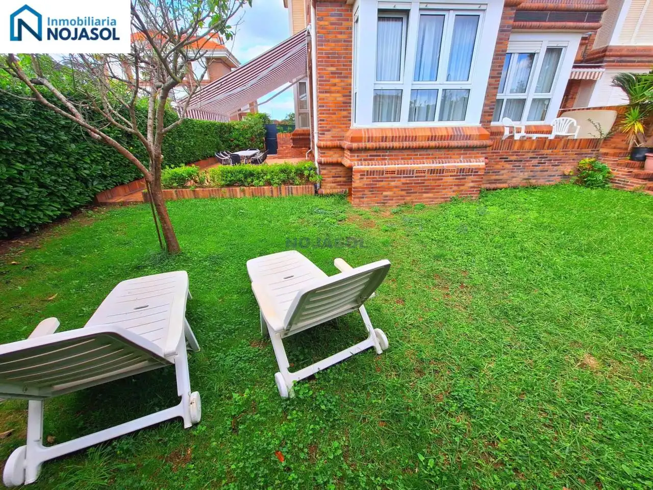Garten von Wohnung zur Miete in Noja mit Heizung, Privatgarten und Terrasse