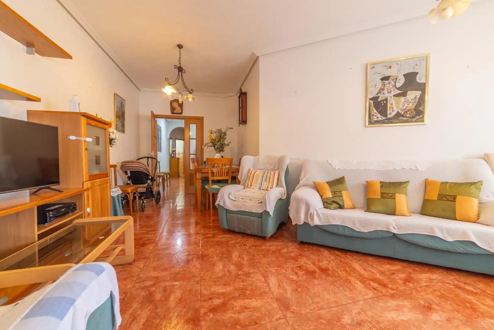 Sala d'estar de Planta baixa en venda en San Javier amb Terrassa, Balcó i Alarma