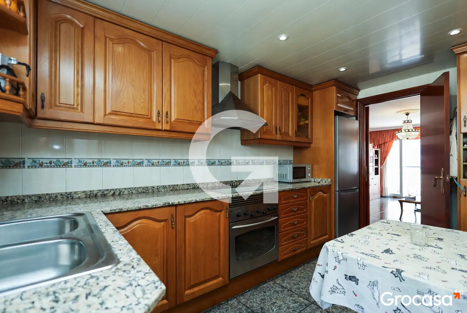 Cocina de Piso en venta en L'Hospitalet de Llobregat con Aire acondicionado, Calefacción y Balcón
