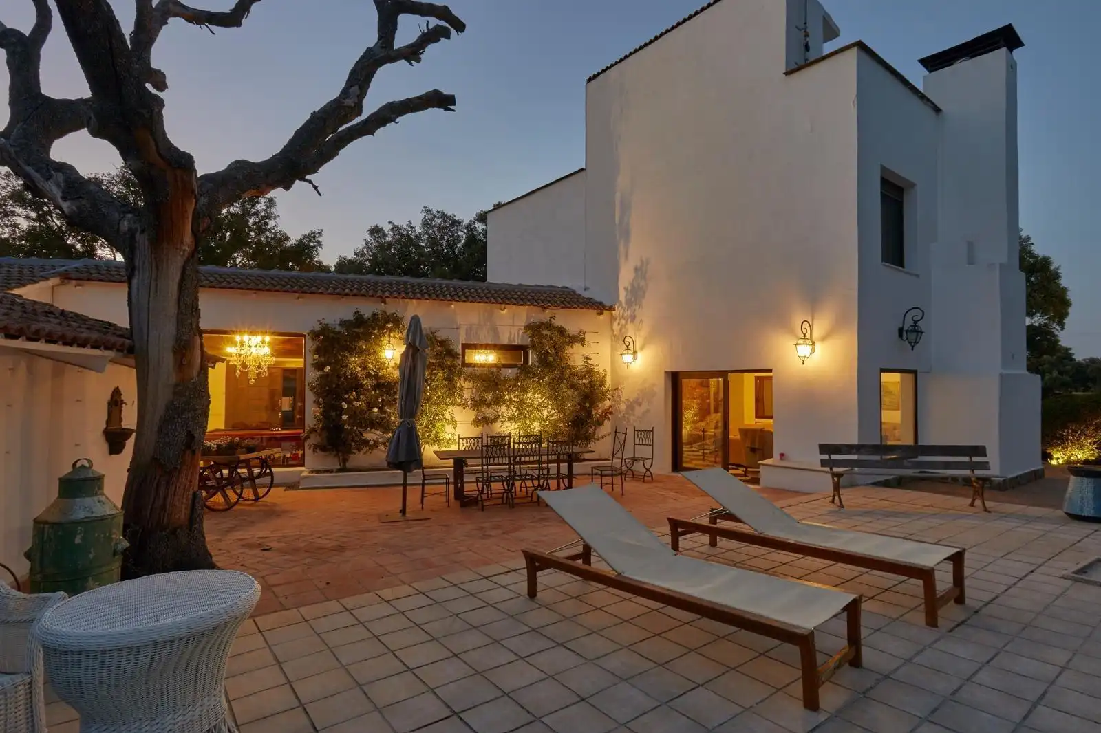 Terrace of Houses for rent in Villanueva de la Cañada  with Air Conditioner, Heating and Private garden