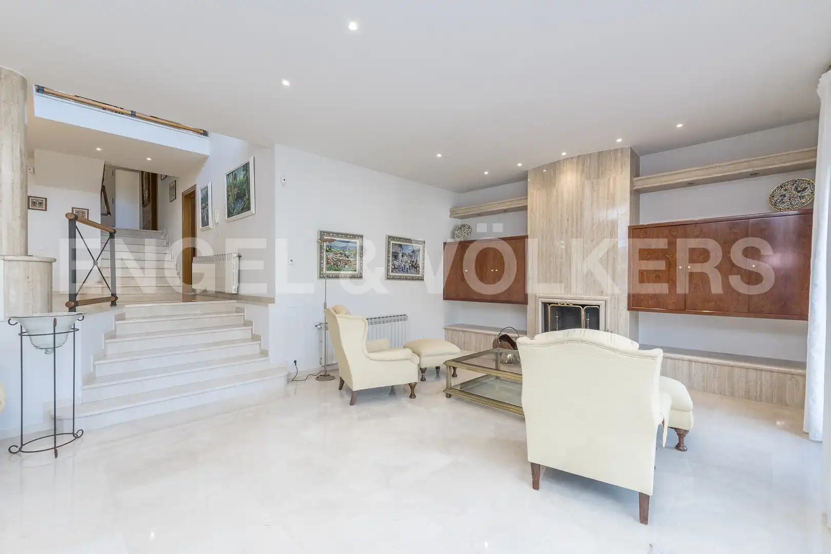 Sala d'estar de Casa o xalet en venda en Castelldefels amb Aire condicionat, Calefacció i Jardí privat