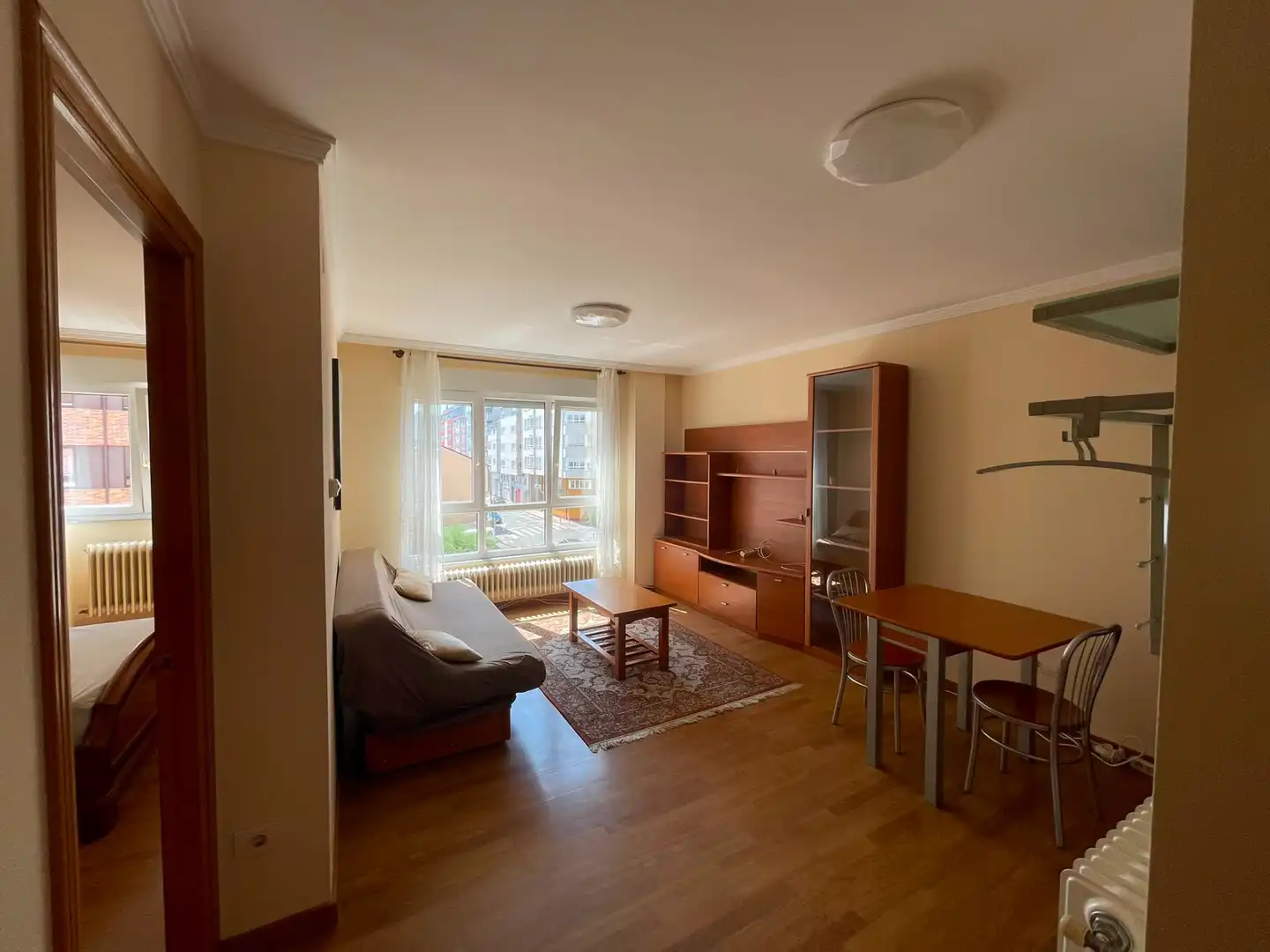 Living room of Apartments for rent in Lugo  with Heating, Parquet flooring and Storage room