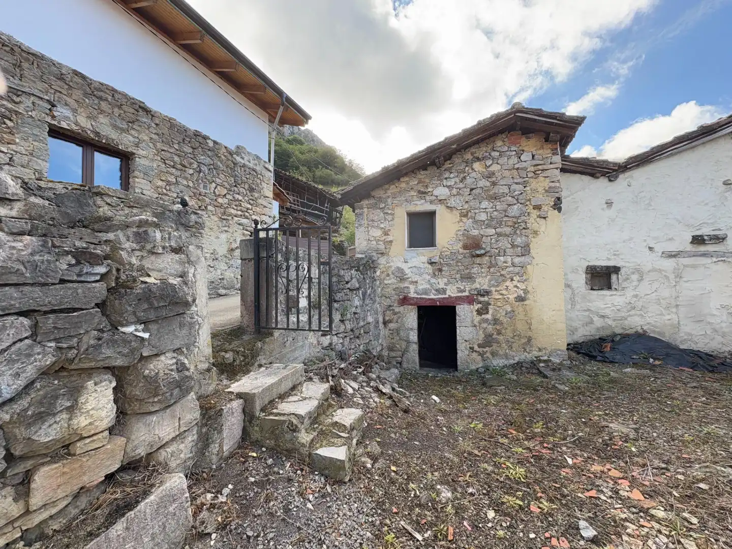 Vista exterior de Casa o chalet en venta en Proaza con Jardín privado