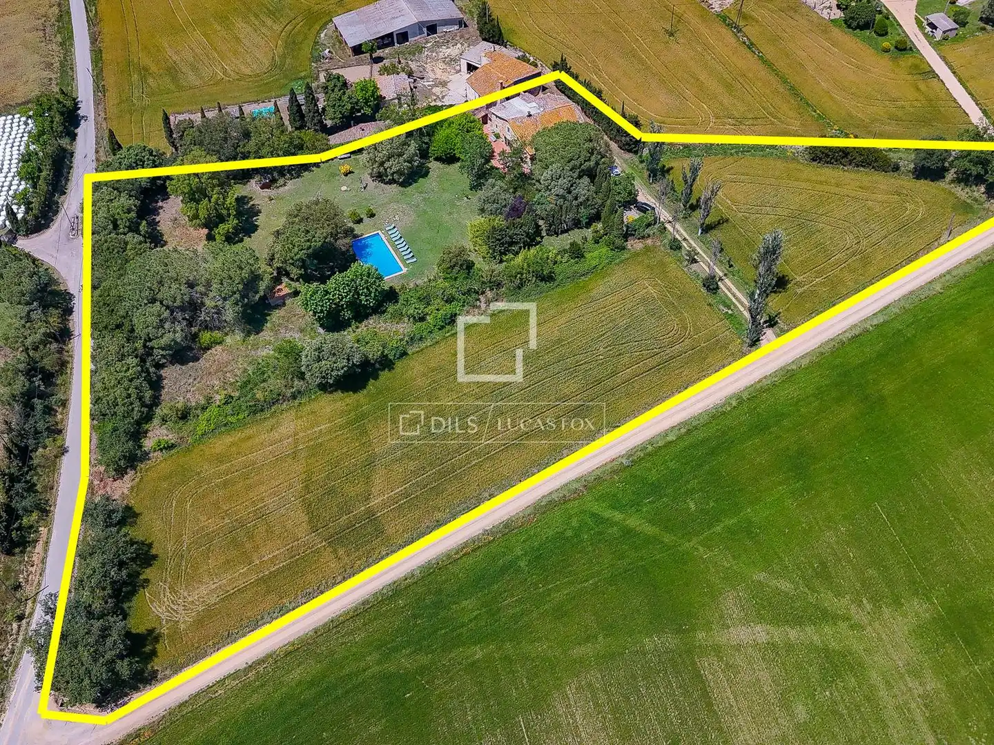 Casa rústica amb piscina en venda a Llagostera, imagen 54