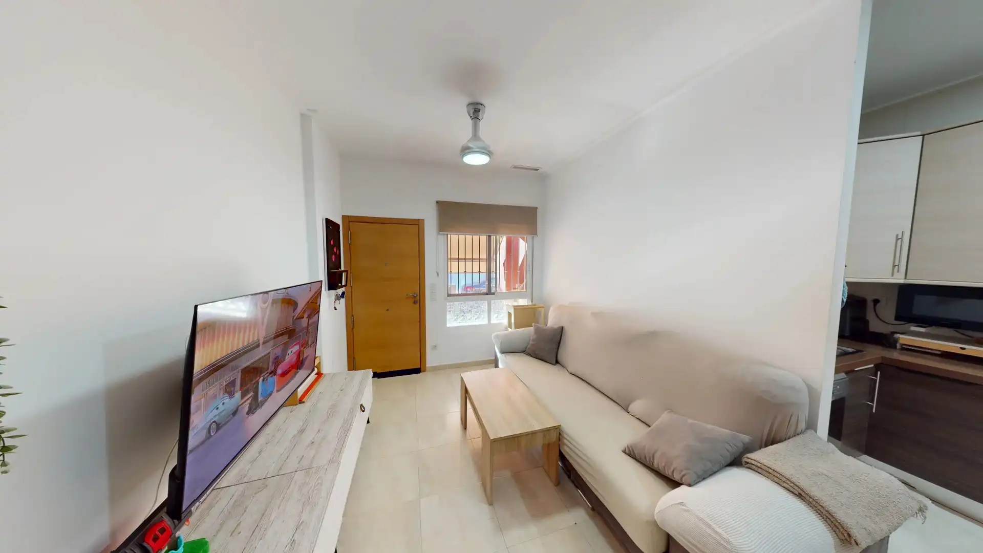 Sala de estar de Casa adosada en venta en Torrellano