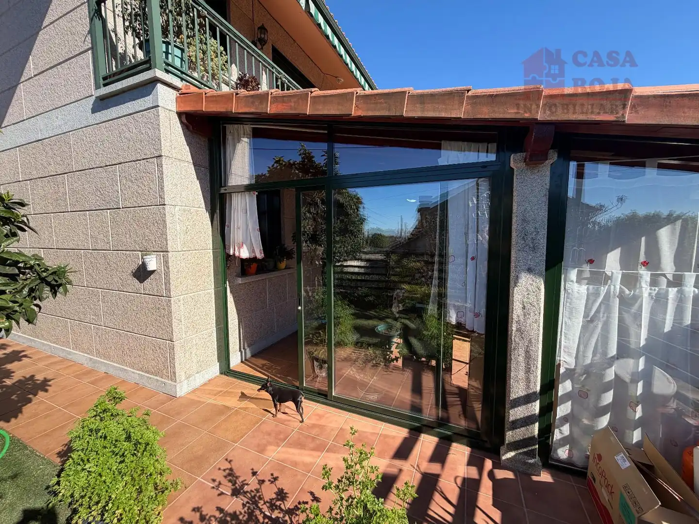 Terrace of Detached homes for sale in Moaña  with Heating, Parquet flooring and Terrace