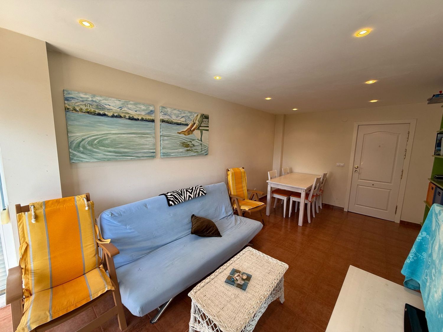 Living room of Flat for sale in Noja  with Heating, Terrace and Storage room