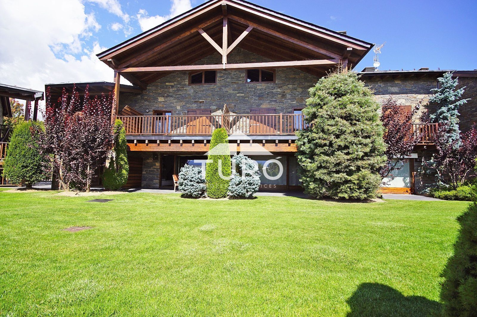 Exterior view of Single-family semi-detached for sale in Ger  with Heating, Private garden and Parquet flooring
