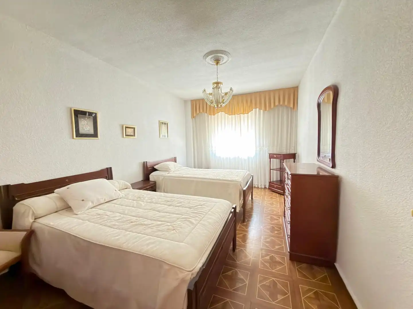 Bedroom of Flat for sale in Madrid  with Terrace