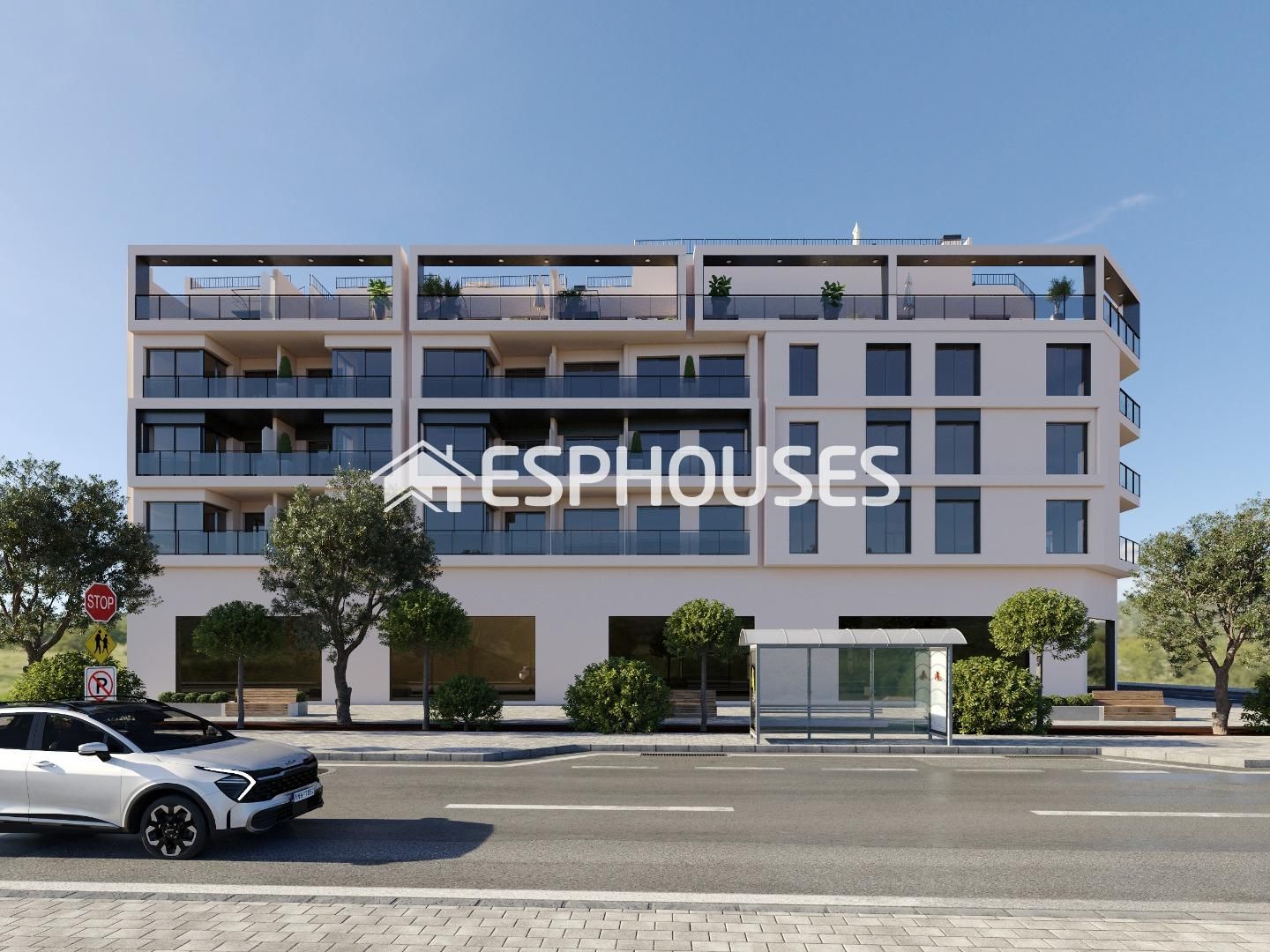 Exterior view of Flat for sale in Alicante / Alacant  with Terrace, Balcony and Community pool