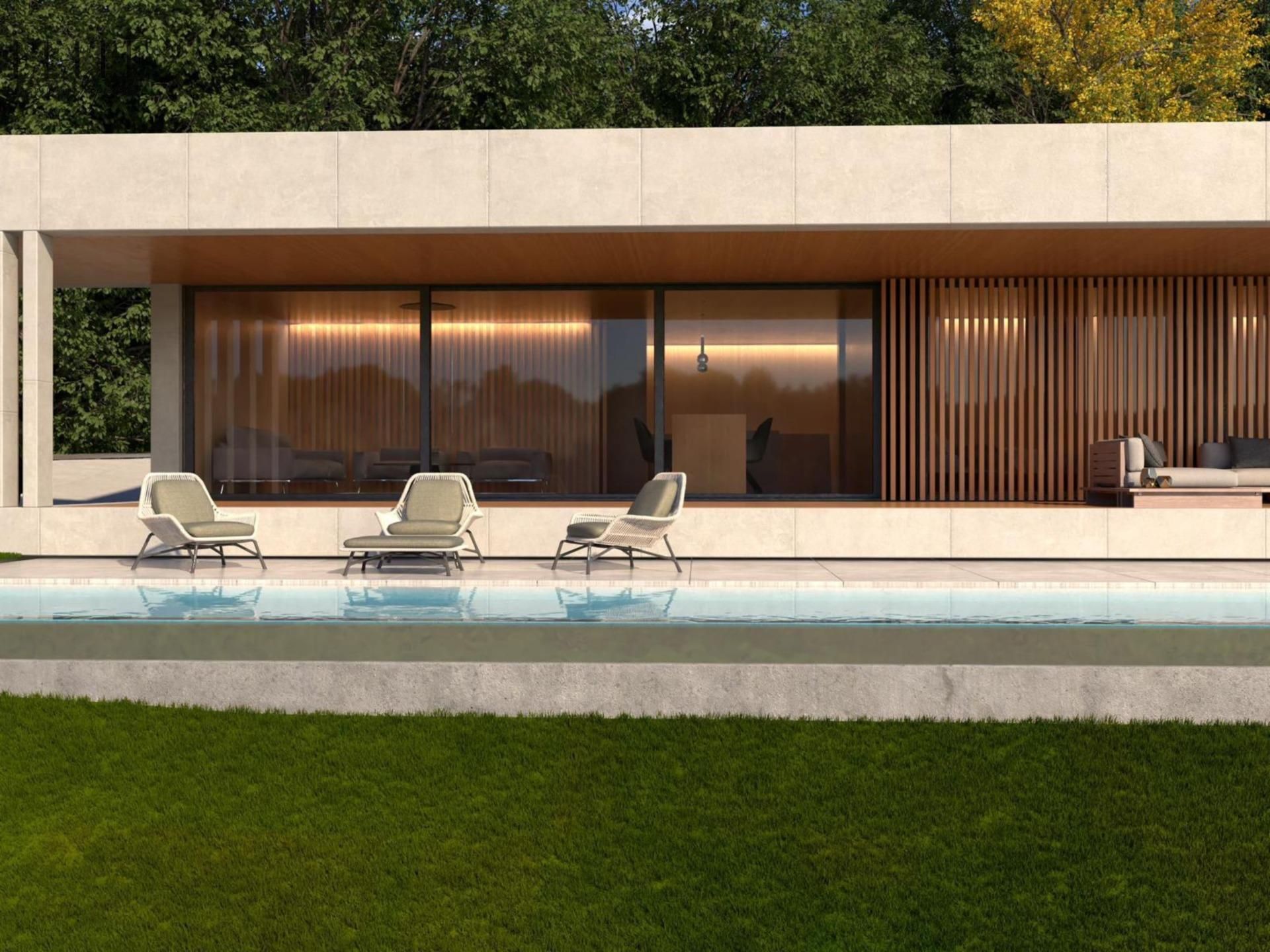 Exterior view of House or chalet for sale in Piélagos  with Heating, Private garden and Swimming Pool
