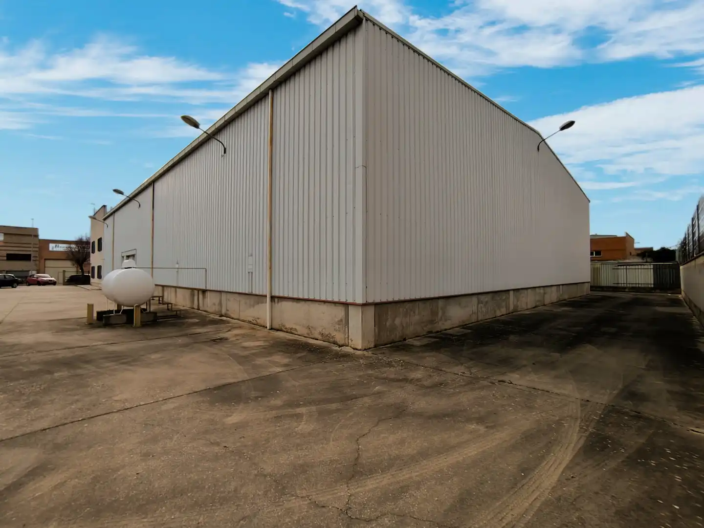 Exterior view of Industrial buildings for sale in Palencia  with Heating and Alarm