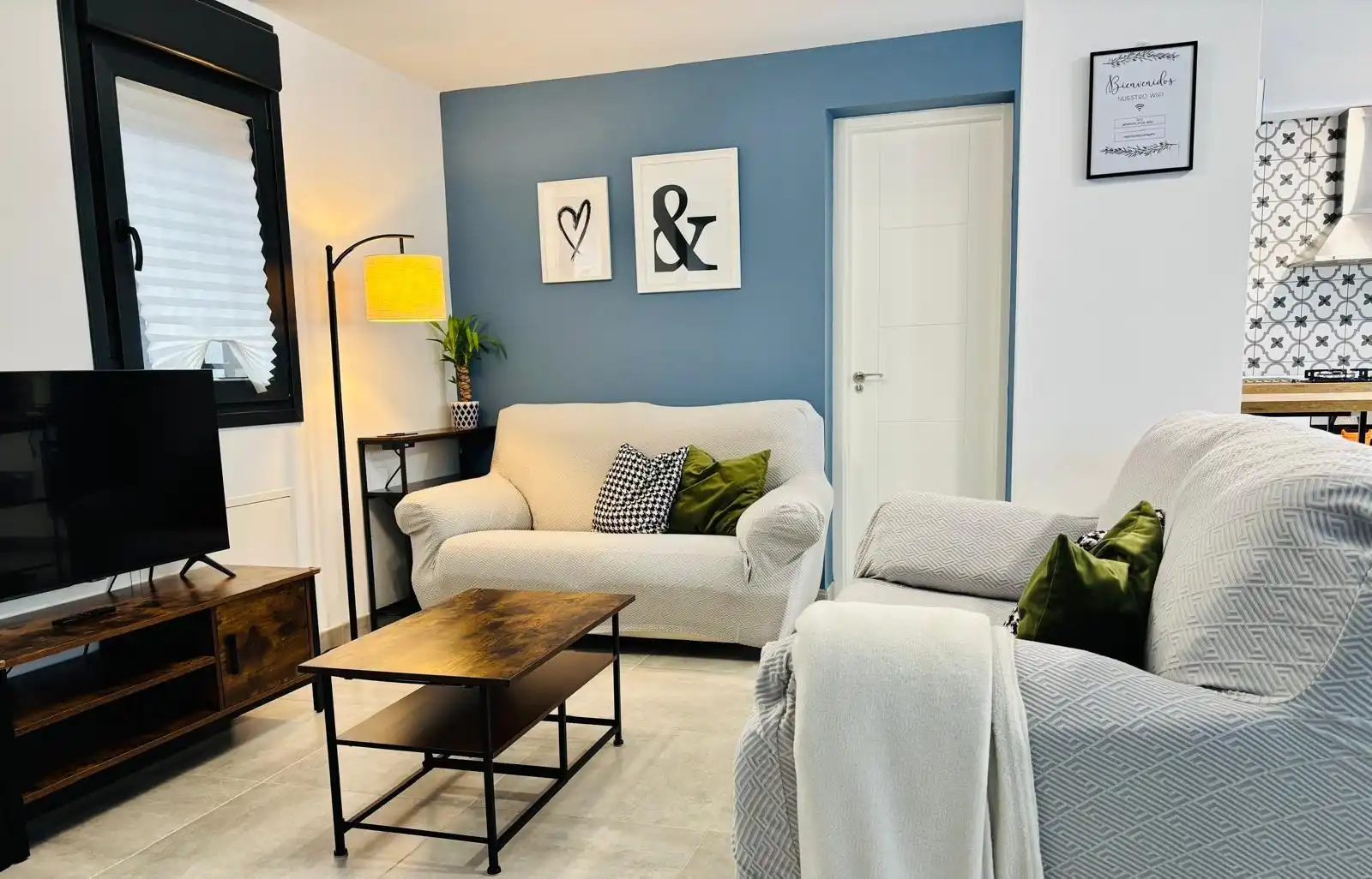Wohnzimmer von Wohnung zur Miete in Villa de Otura mit Klimaanlage und Möbliert