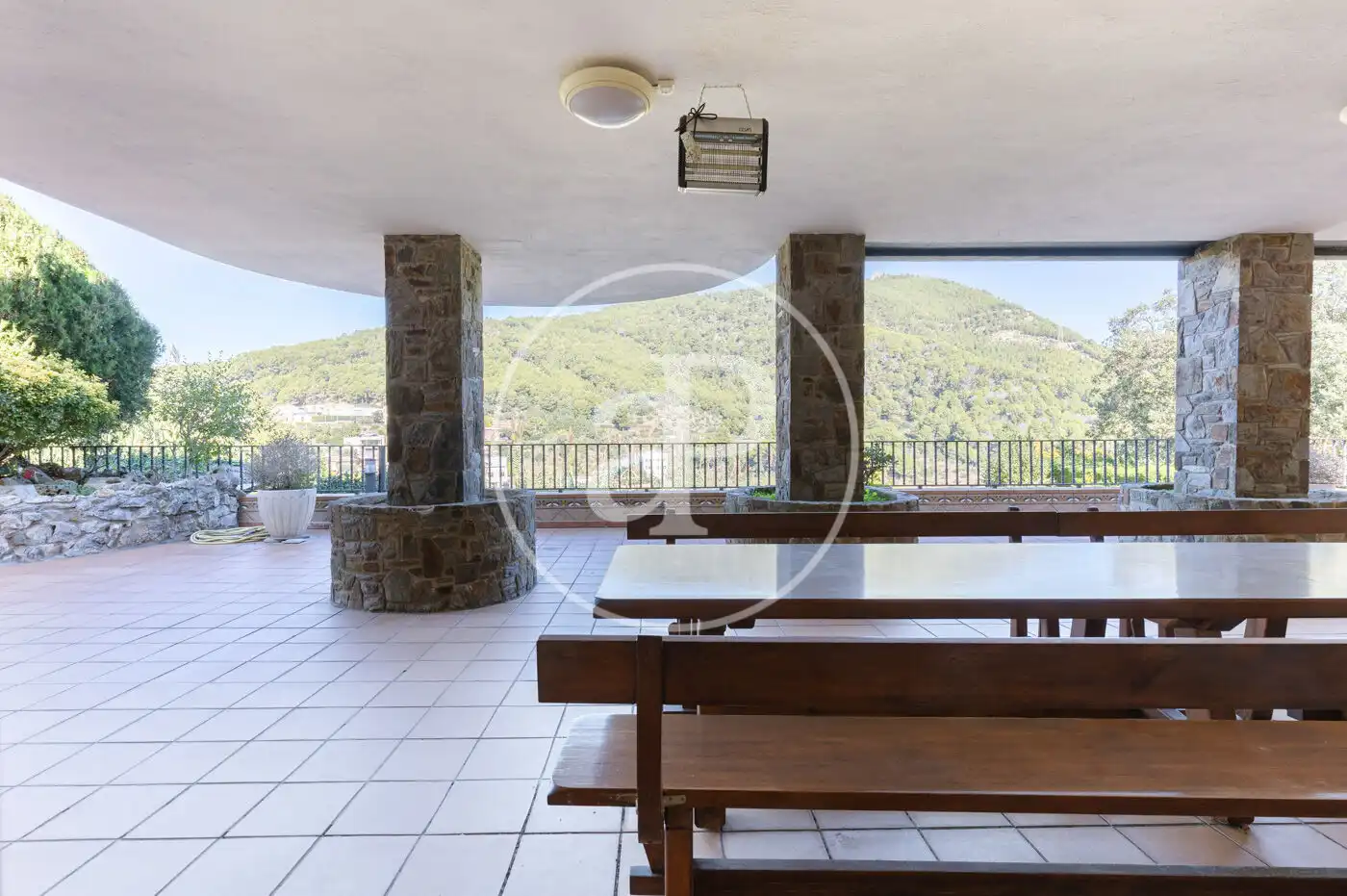 Terrassa de Casa o xalet en venda en Castellar del Vallès amb Aire condicionat, Calefacció i Jardí privat