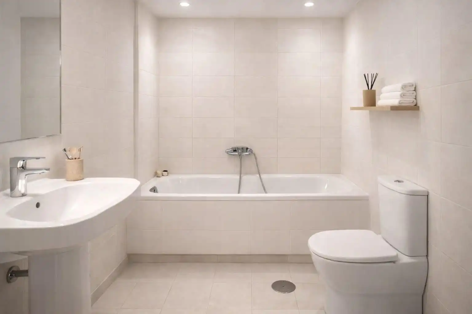 Baño de Apartamento en venta en El Campello con Terraza
