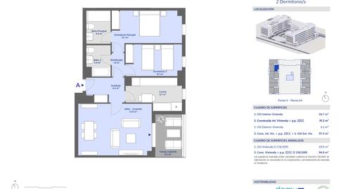 Foto 2 de Pis en venda a Parcelas R. y R., Palmas Altas, Palmas Altas, Sevilla