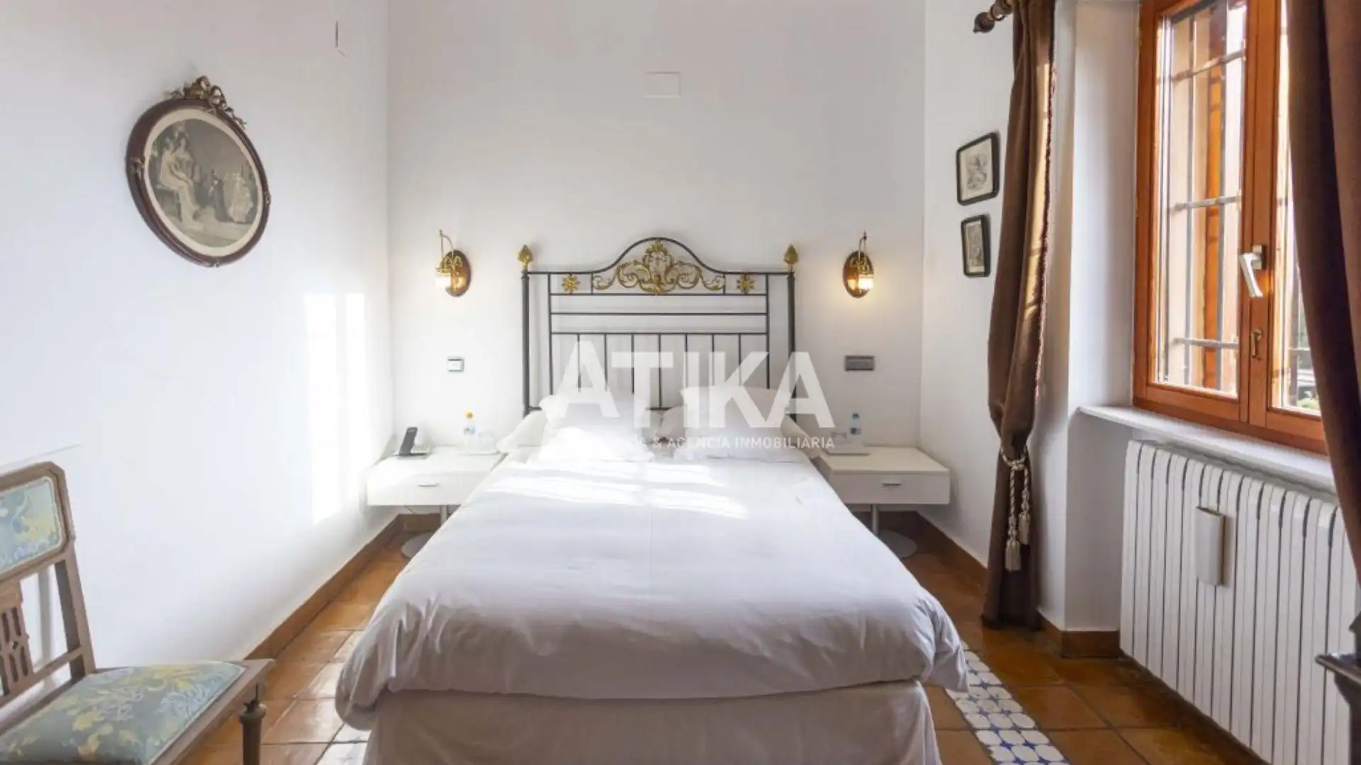 Schlafzimmer von Country house zum Verkauf in Fontanars dels Alforins mit Klimaanlage, Heizung und Privatgarten