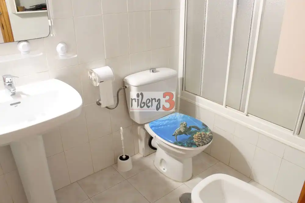 Badezimmer von Wohnung zum Verkauf in San Javier mit Klimaanlage, Terrasse und Balkon
