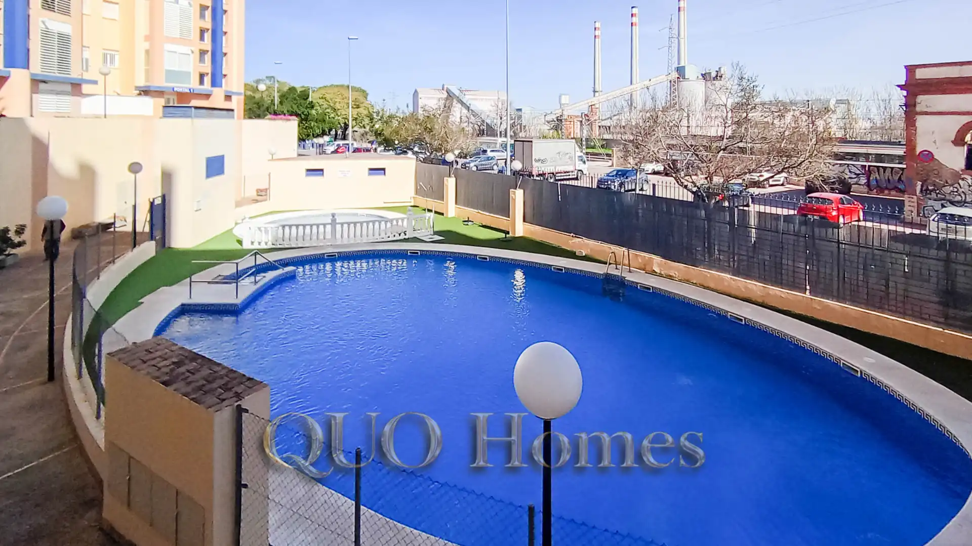 Swimming pool of Flat for sale in Jerez de la Frontera  with Air Conditioner, Balcony and Community pool