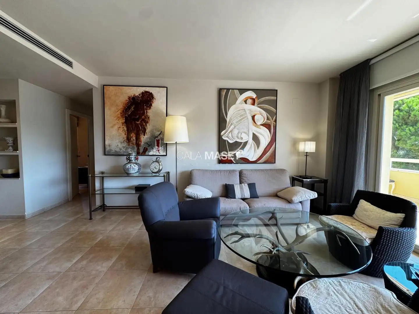 Living room of Attic for sale in Sant Feliu de Guíxols  with Heating, Terrace and Swimming Pool