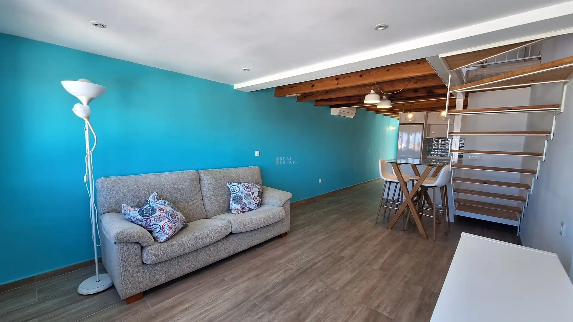 Living room of Detached homes for sale in Dénia  with Air Conditioner and Balcony