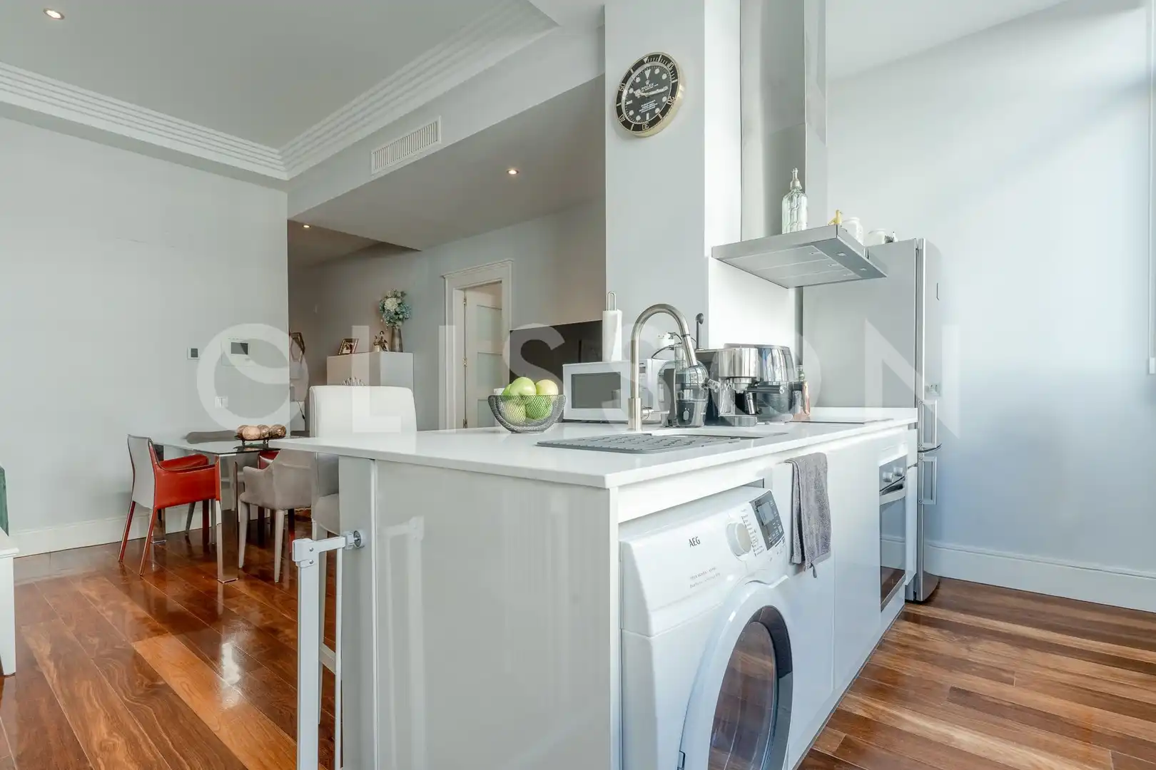 Küche von Wohnung zum Verkauf in Madrid mit Klimaanlage, Heizung und Haustechnik