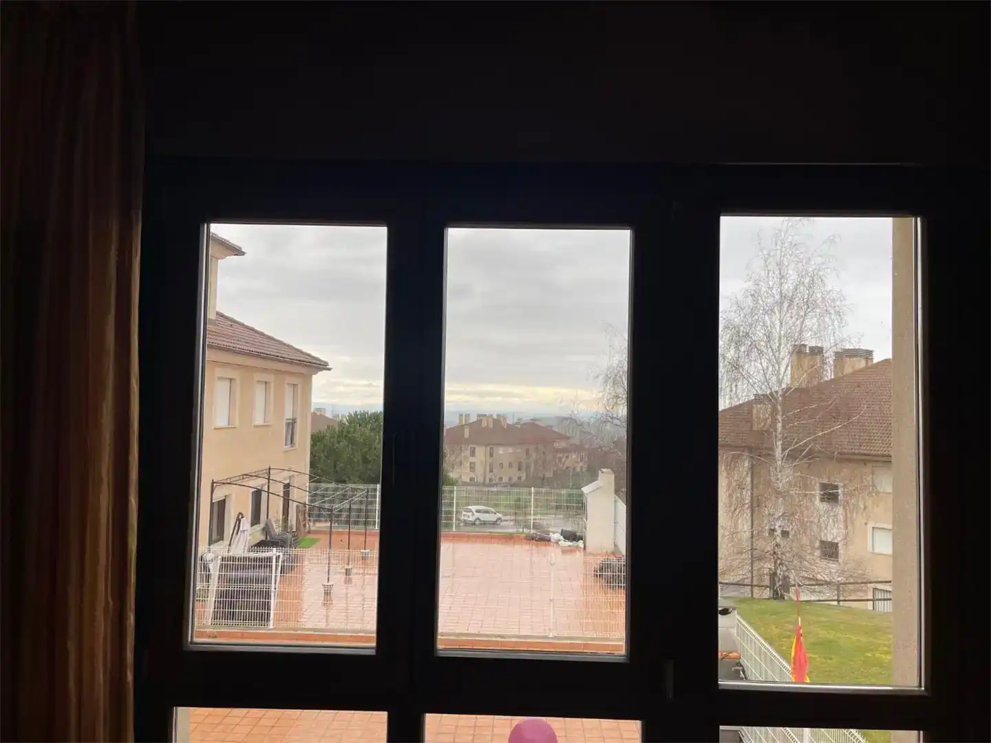 Balcony of Flat for rent in Sojuela  with Private garden, Parquet flooring and Storage room