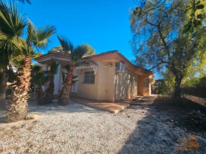 Vista exterior de Casa o xalet en venda en Molina de Segura amb Aire condicionat, Jardí privat i Piscina