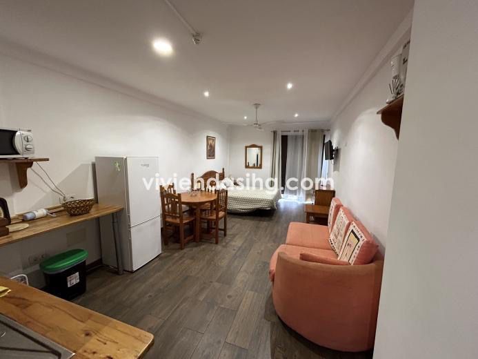 Living room of Study to rent in Puerto de la Cruz  with Furnished, Washing machine and Microwave