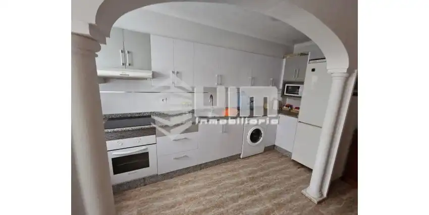 Kitchen of Flat for sale in Sagunto / Sagunt  with Air Conditioner, Furnished and Balcony