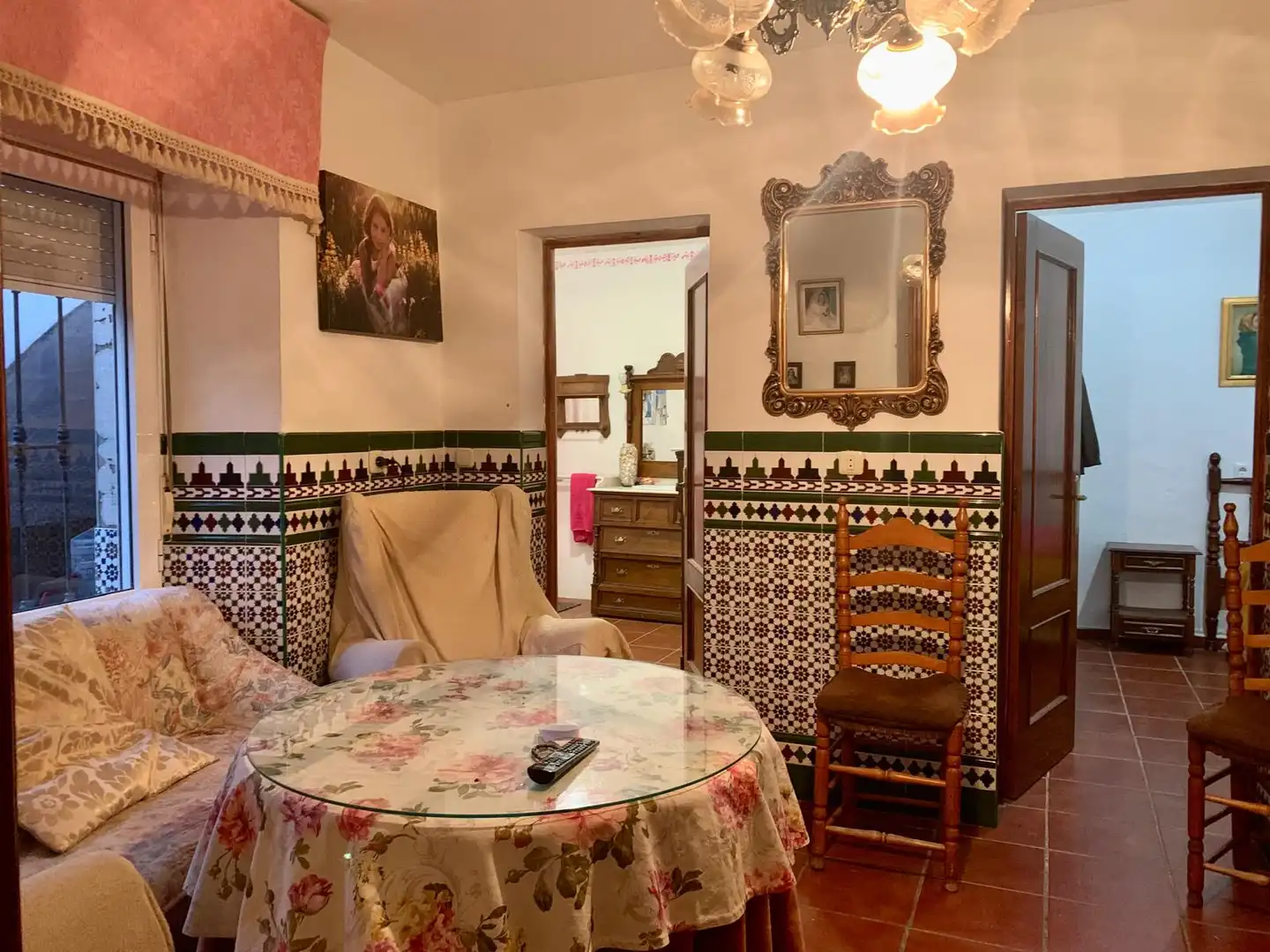 Menjador de Casa o xalet de lloguer en Villagarcía de la Torre amb Moblat, Rentadora i Microones