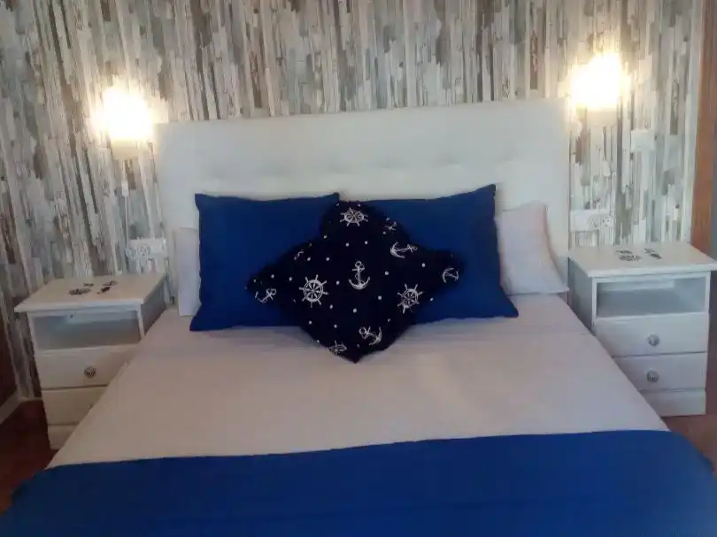 Schlafzimmer von Dachboden zur Miete in Gandia mit Klimaanlage, Möbliert und Balkon