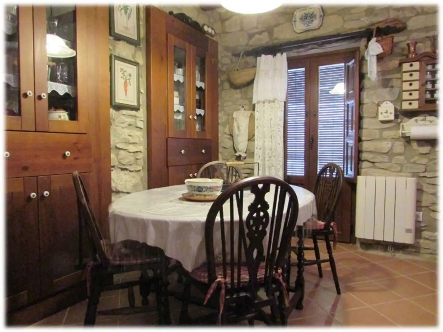 Dining room of Country homes for sale in Ares del Maestrat  with Storage room